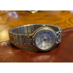 Women's 25mm Two Tone Watch, Jaclyn Smith, Expansion Band, WR 30M